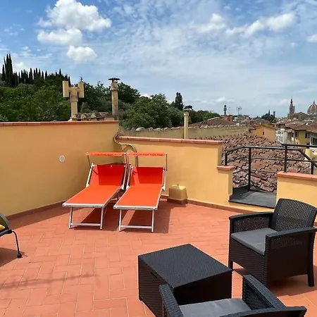Terrace View Attic Apartment
