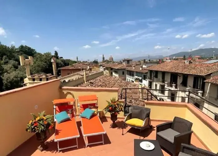 Apartment Terrace View Attic Florence